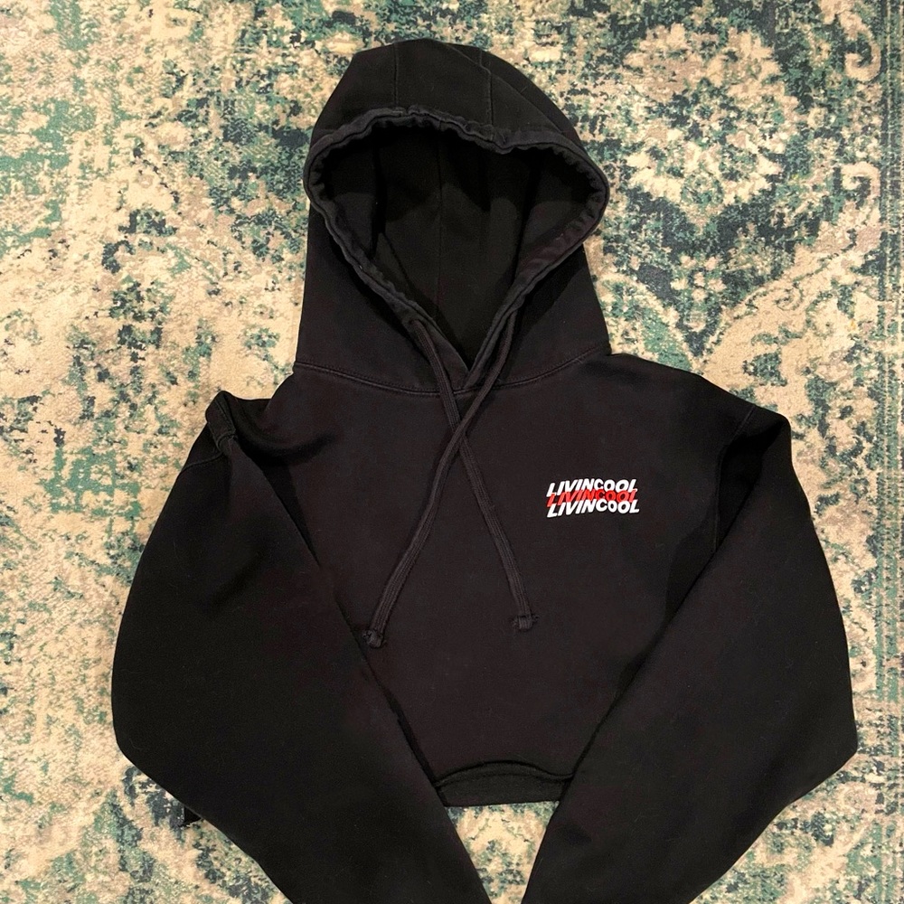 LIVINCOOL Cropped Hoodie Size S